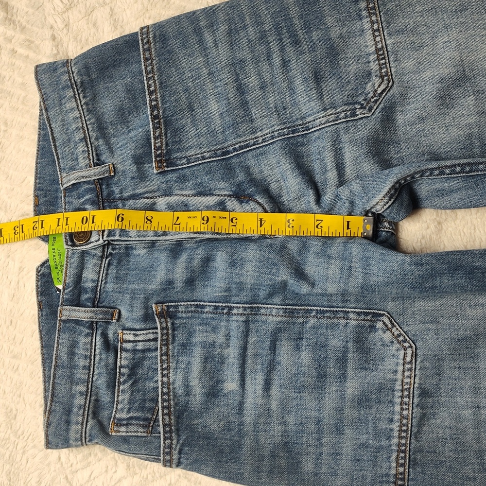 Sandrine Rose Women's Denim Blue Jeans Size 27 Button Fly - Picture 3 of 12